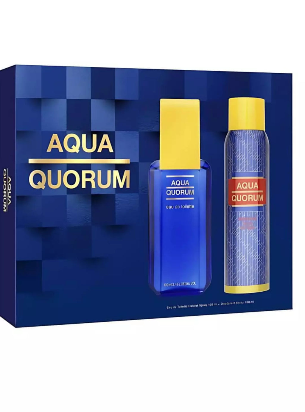 Antonio Puig Aqua Quorum EDT 100ml + Deodorant 150ml Set
