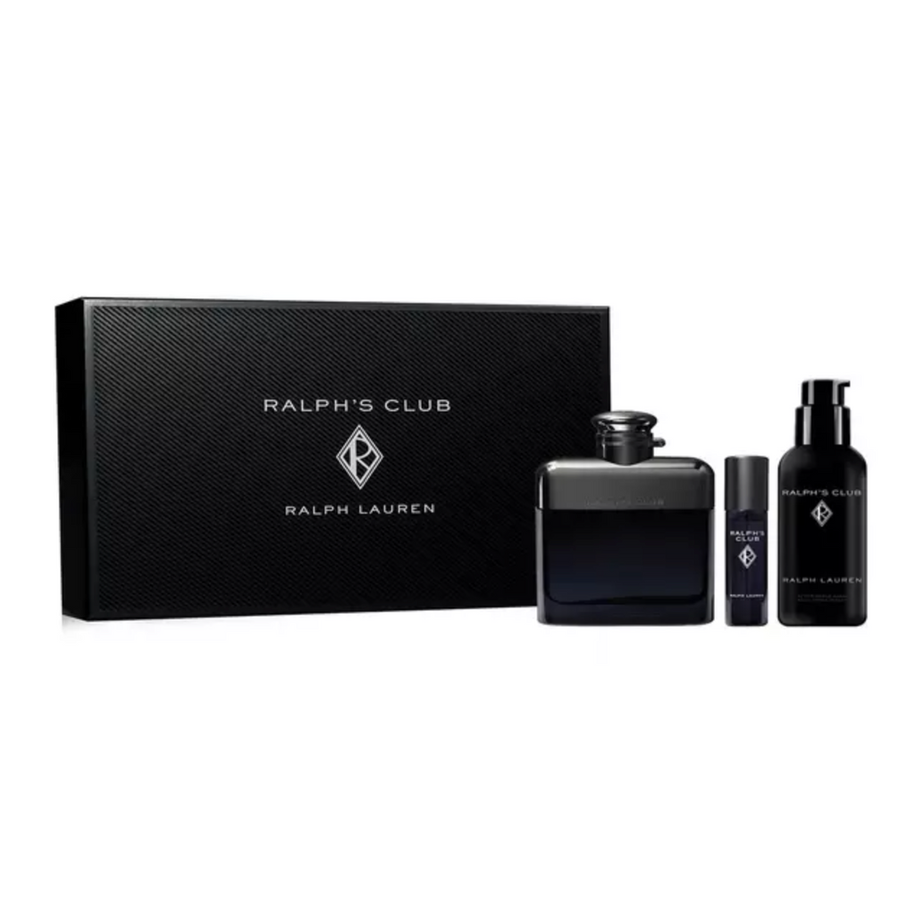 Set Perfume Ralph Lauren Ralph Club Edp 100ml + 10ml + Ash 75ml