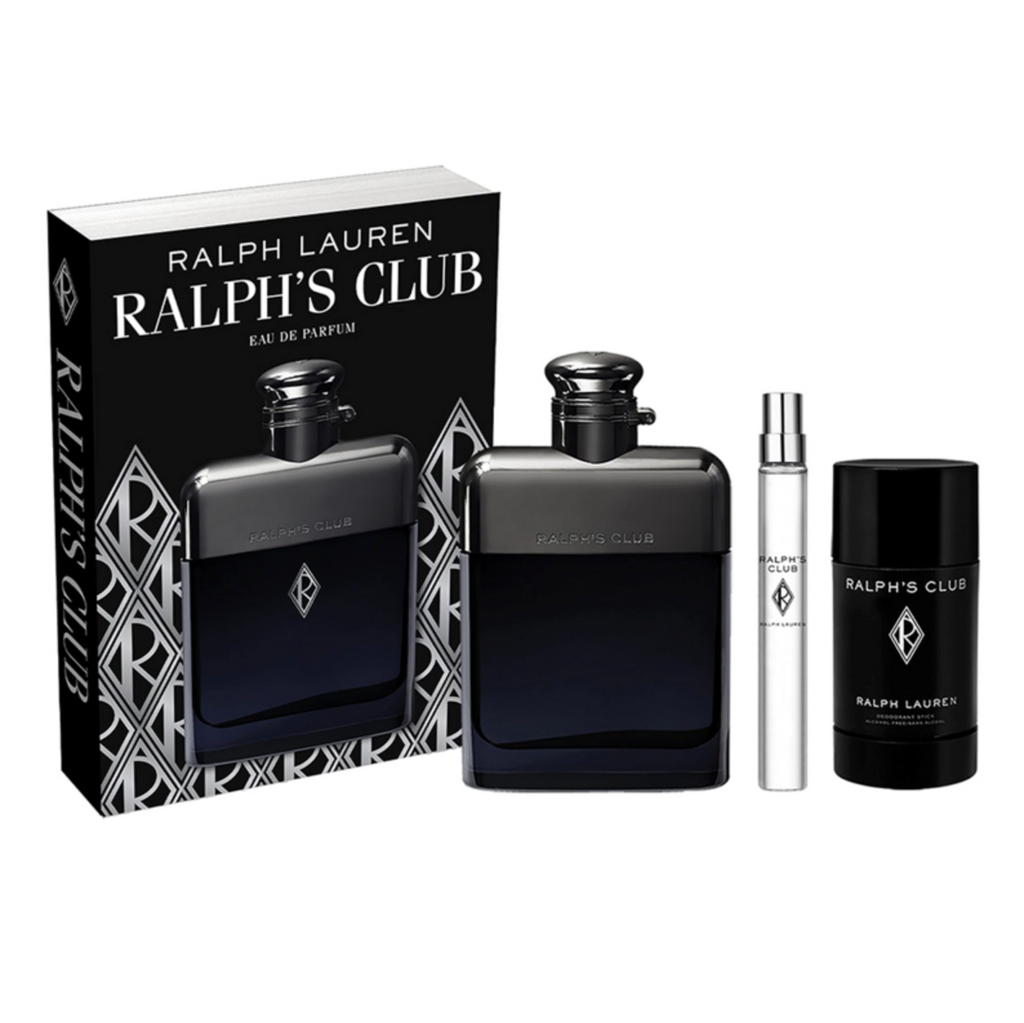 Set Perfume Ralph Lauren Ralph Club Men Edp 100ml + 10ml + Deo Stick 75ml