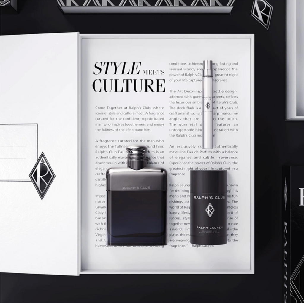Set Perfume Ralph Lauren Ralph Club Men Edp 100ml + 10ml + Deo Stick 75ml