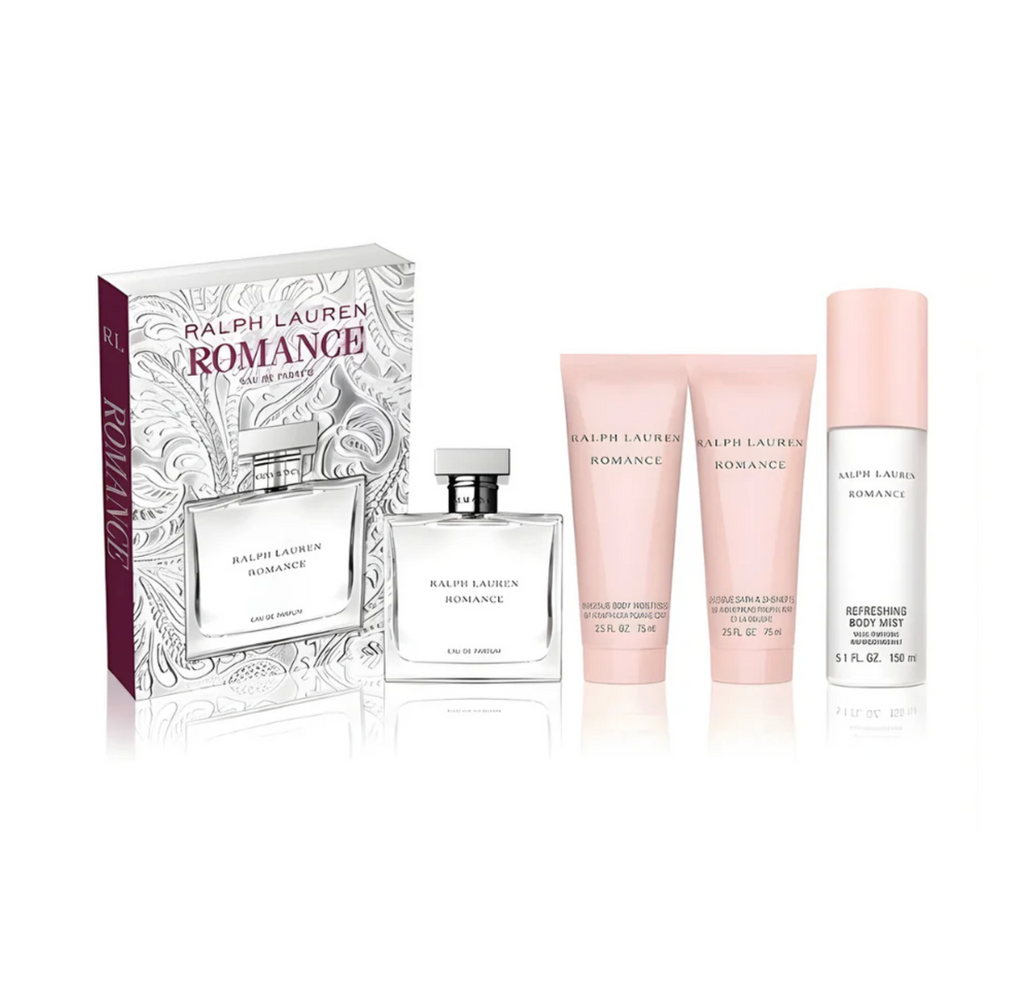 Set Perfume Ralph Lauren Romance Woman Edp 100ml + Bl + Shower gel + Body Mist 150ml