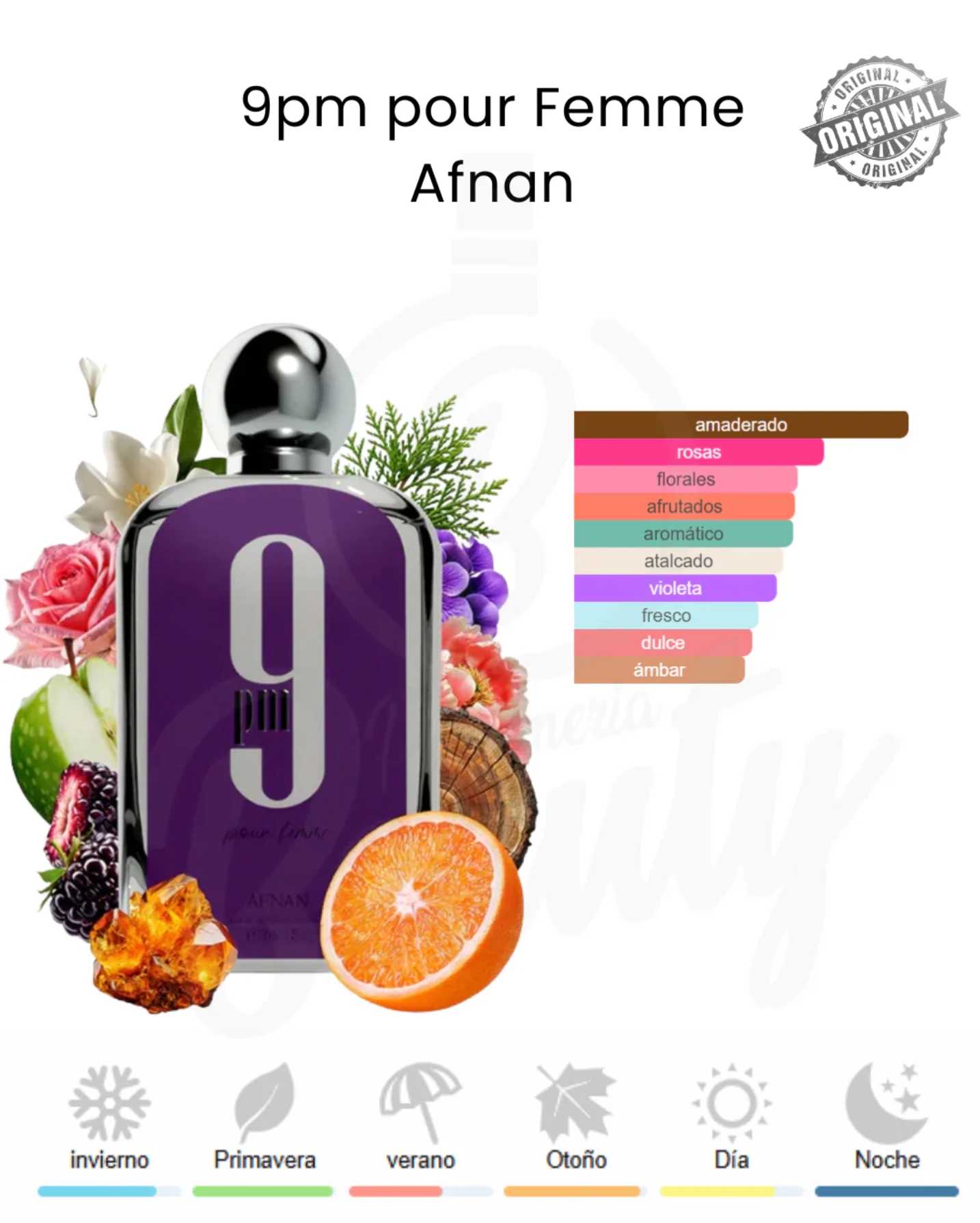 Afnan 9Pm Pour Femme Edp 100ml