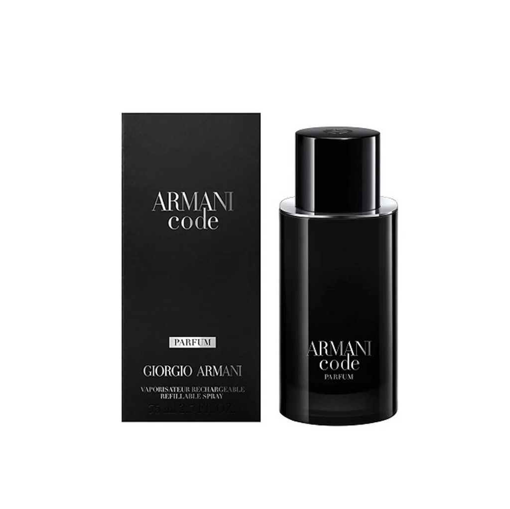 Giorgio Armani Code Men Parfum 75ml Refillable Recargable
