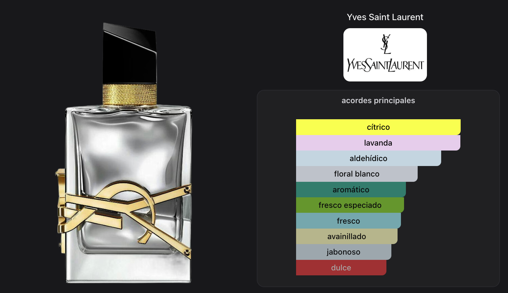 Yves Saint Laurent Libre L Absolu Platine Woman 50ml Parfum