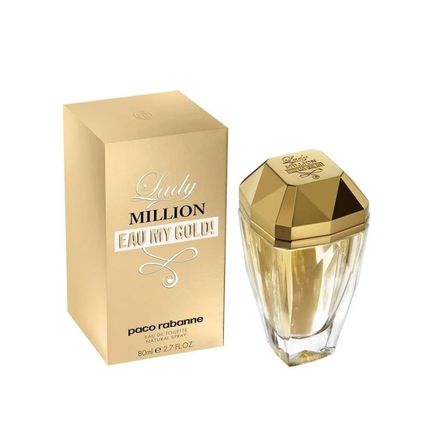 Paco Rabanne Eau My Gold Woman Edt 80ml