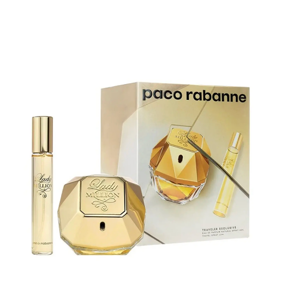 Paco Rabanne Lady Million 80ml + 20ml Set Travel