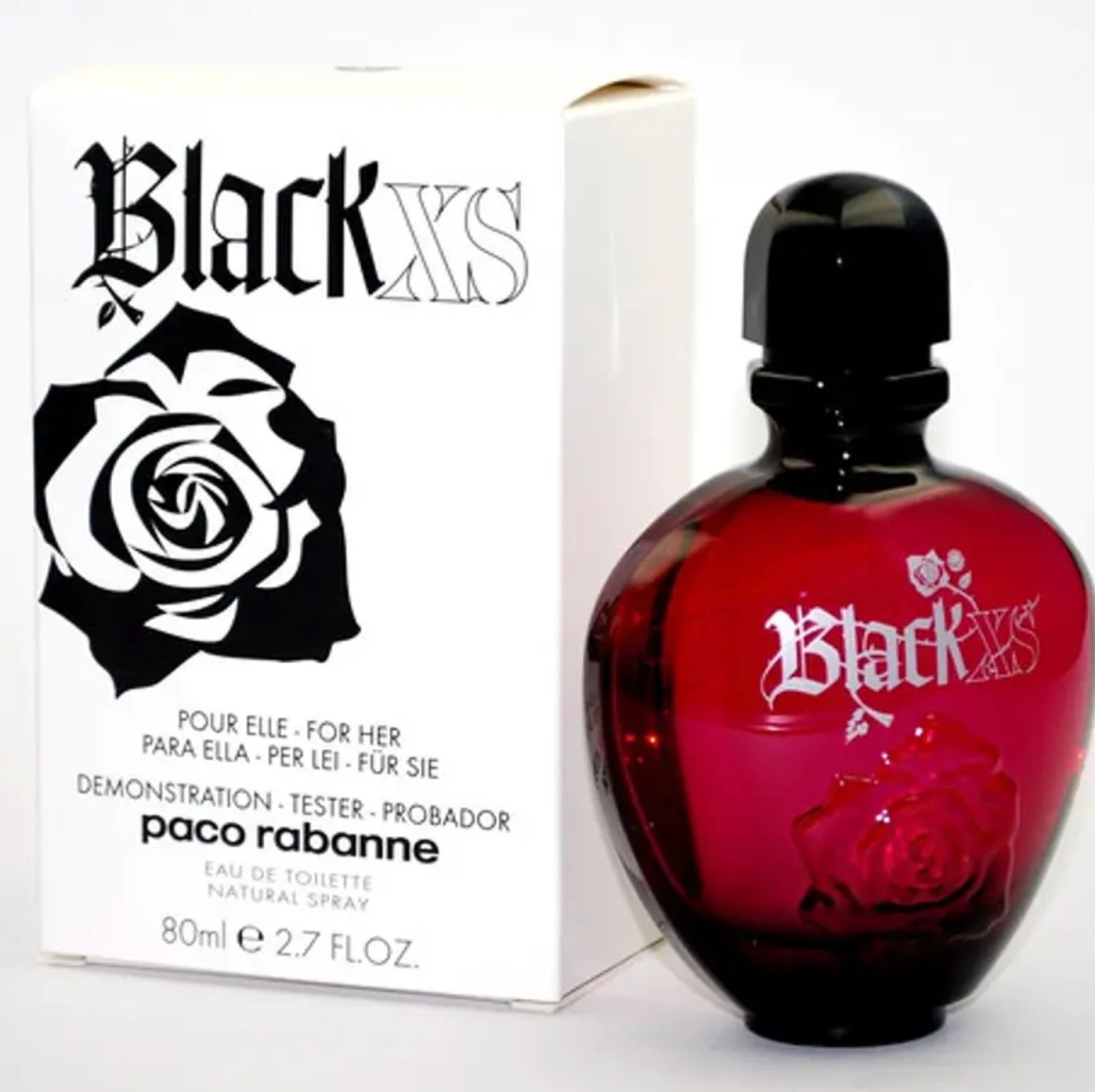 Paco Rabanne Xs Black Woman Edt 80ml Tester