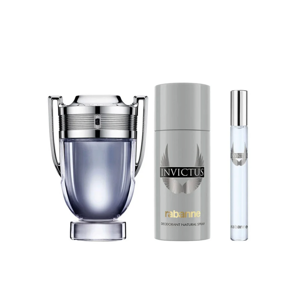 Paco Rabanne Invictus Men Edt 100ml + 10ml + Deodorant 150ml