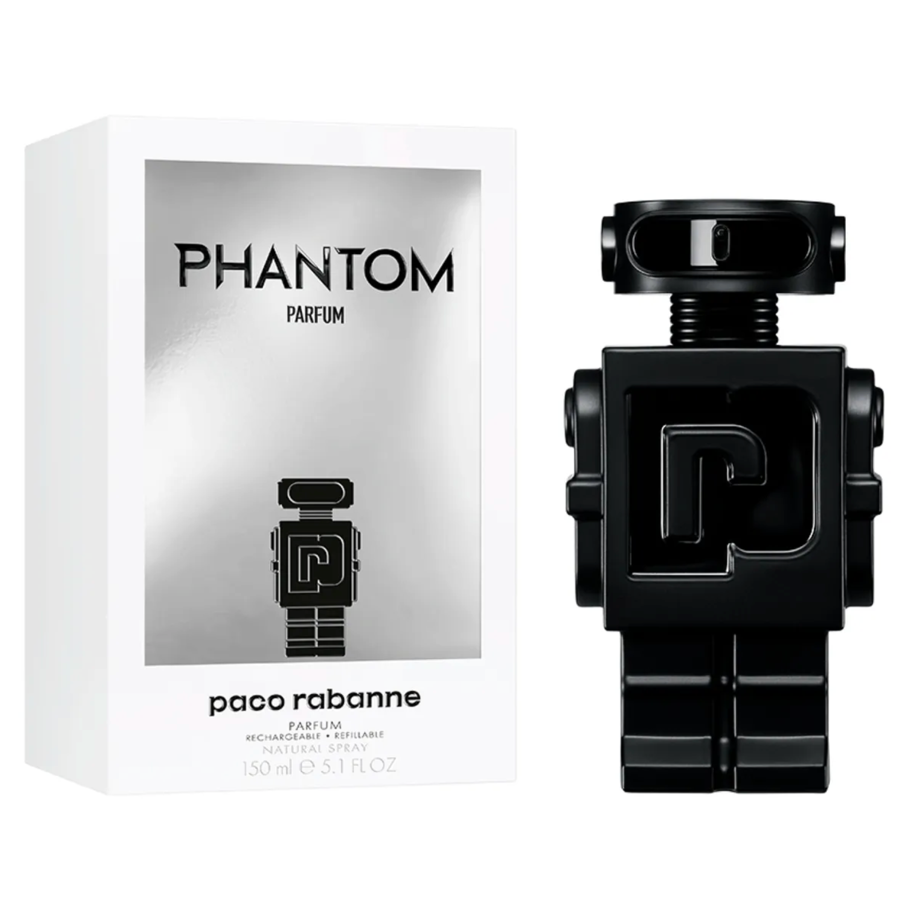 Paco Rabanne Phantom Men Parfum 150ml Refillable / Recargable