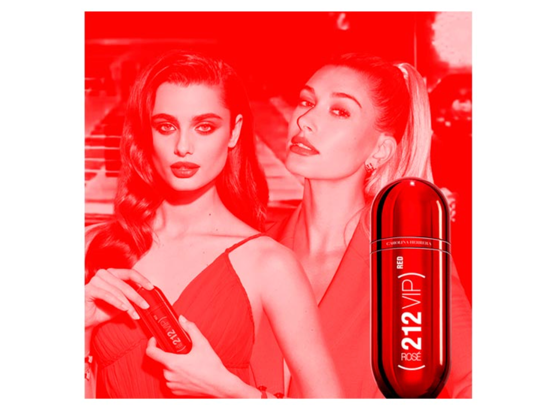 Carolina Herrera 212 Vip Red Rose Woman Edp 80ml