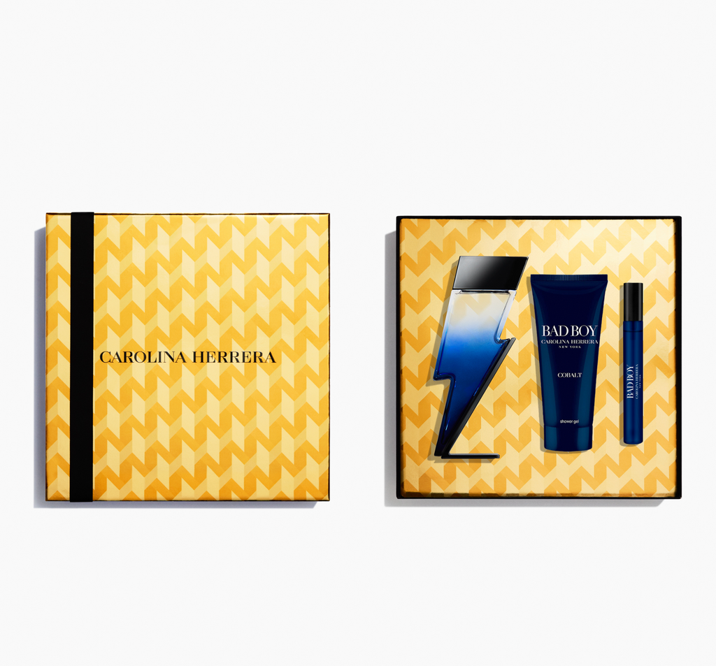 Carolina Herrera Bad Boy Cobalt Edp 100ml + 10ml + Body Lotion 100ml Set
