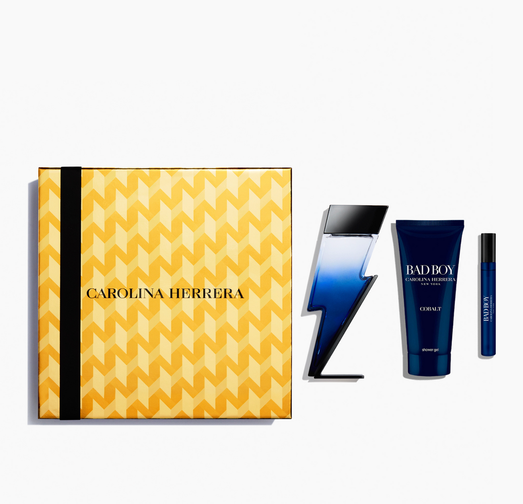 Carolina Herrera Bad Boy Cobalt Edp 100ml + 10ml + Body Lotion 100ml Set
