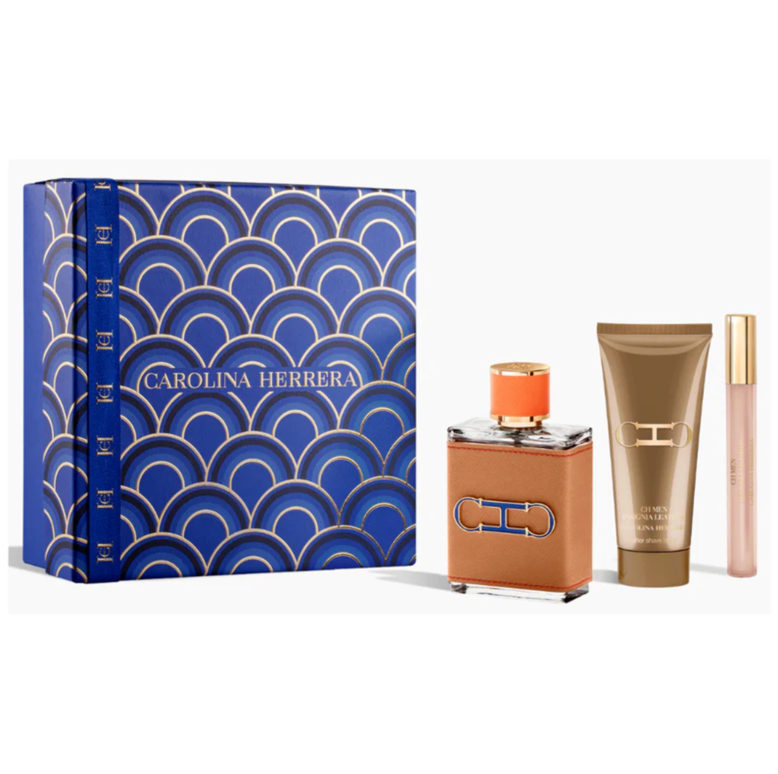 Carolina Herrera Ch Men Insignia Leather Edp 100ml + 10ml + After Shave 100ml Set