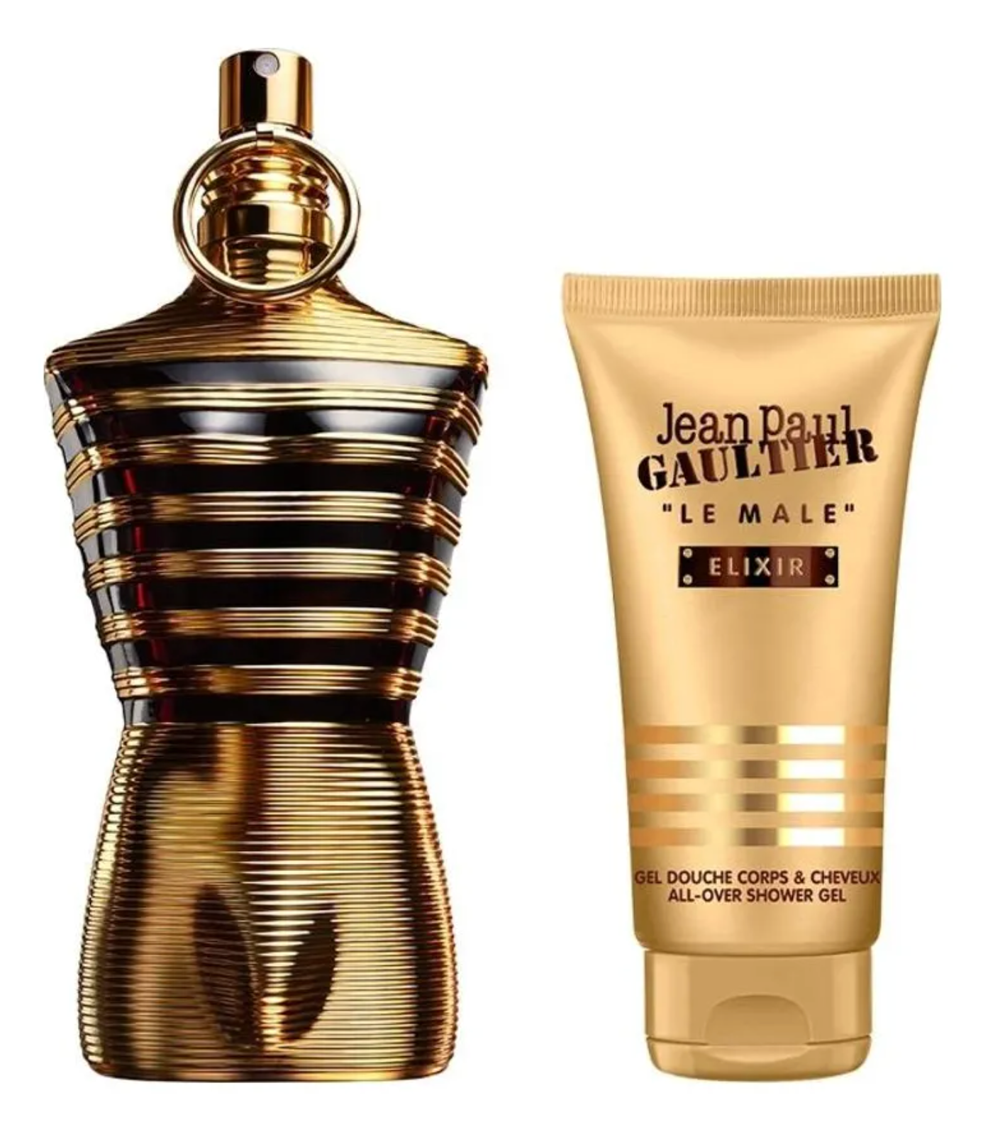 Jean Paul Gaultier Le Male Elixir Parfum 125ml + Shower Gel 75ml Set
