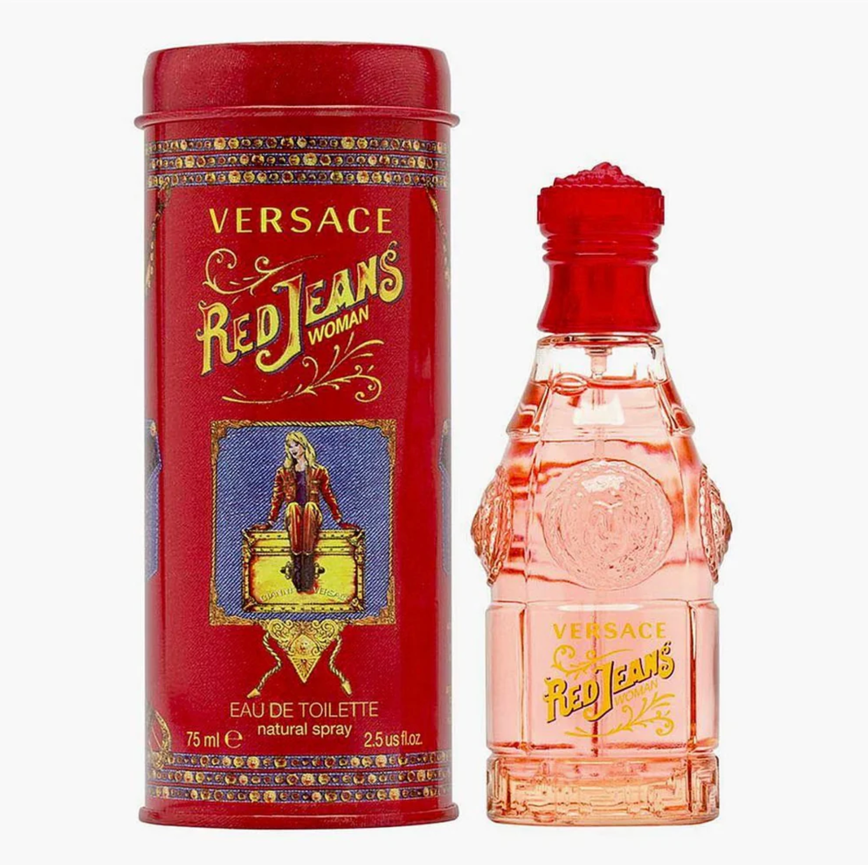 Versace Red Jeans Woman Edt 75ml