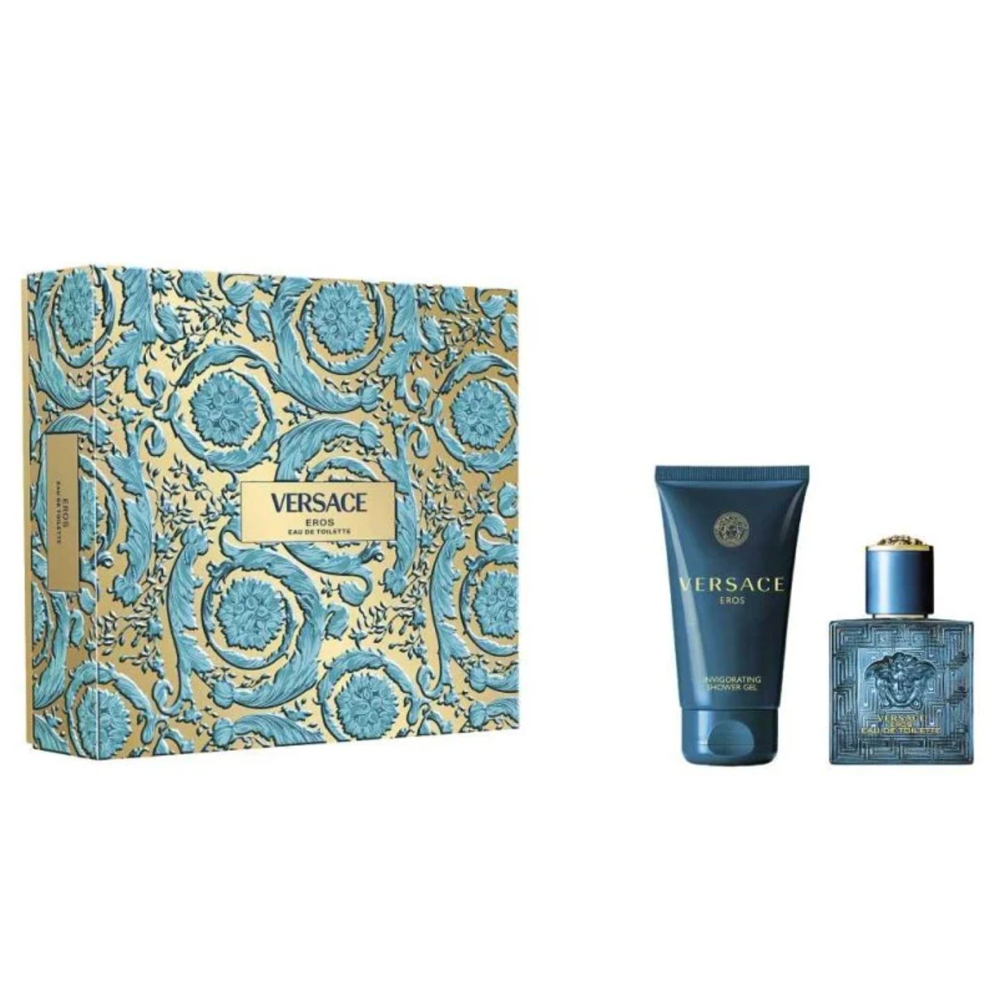 Versace Eros Men Edt 30ml + Shower Gel 50ml Travel Set
