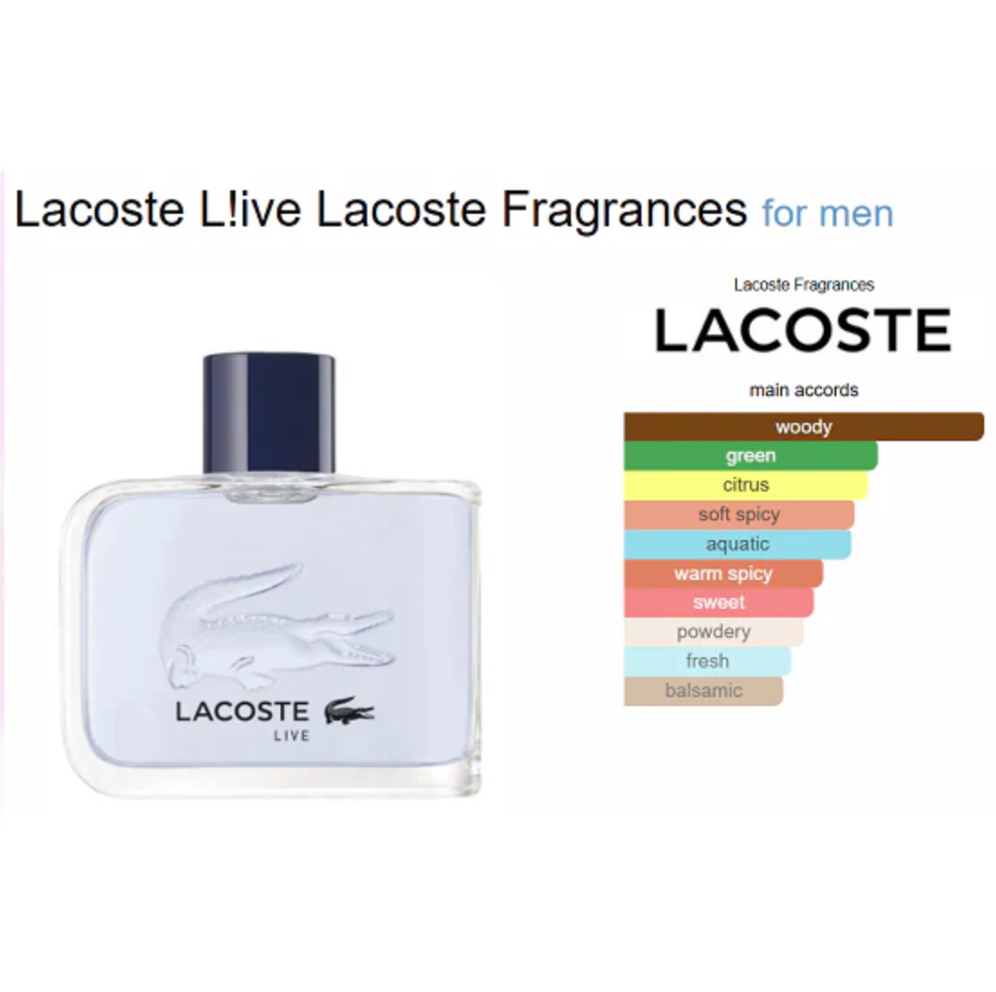 Lacoste Live Men Edt 75ml