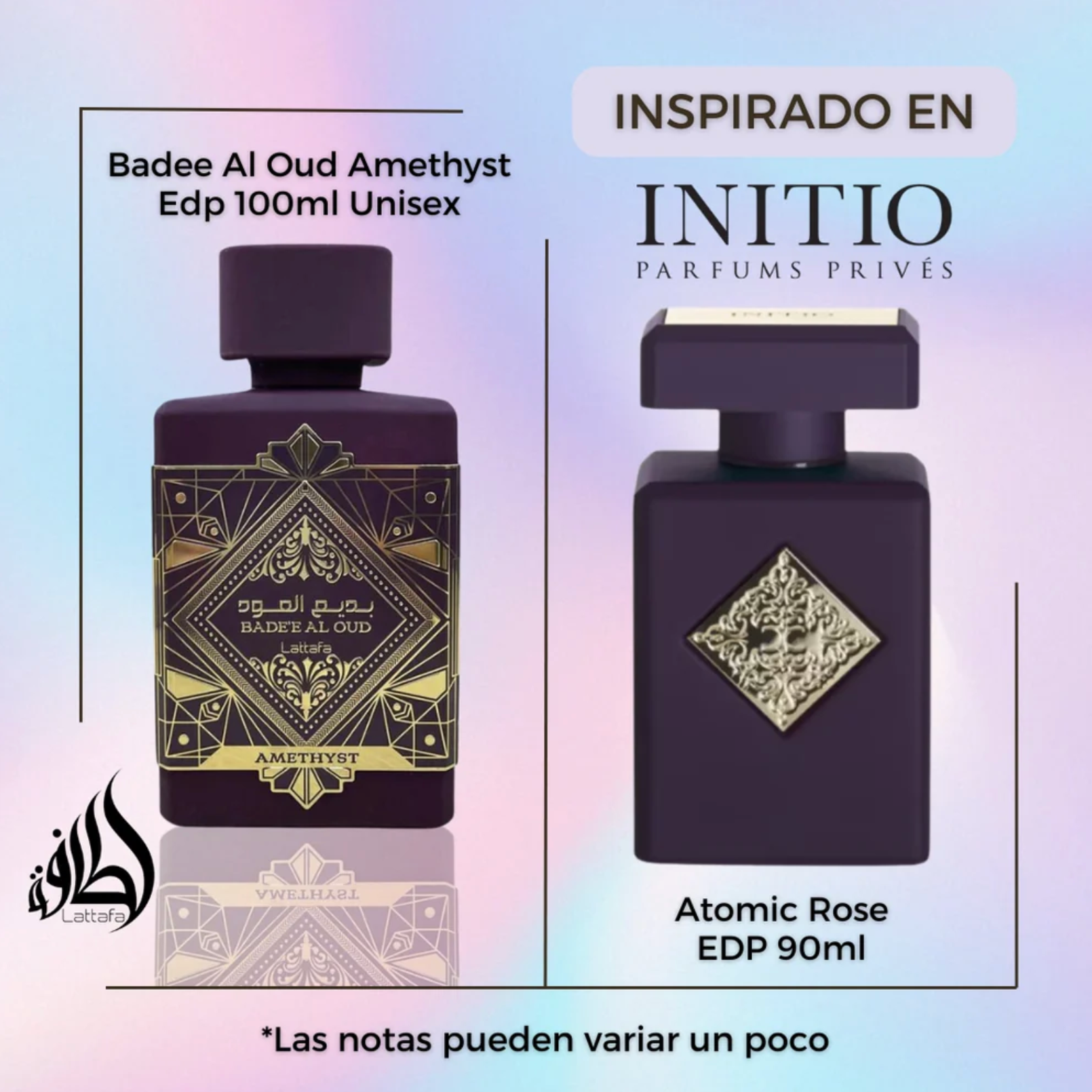 Lattafa Badee Al Oud Amethyst Edp 100ml Unisex