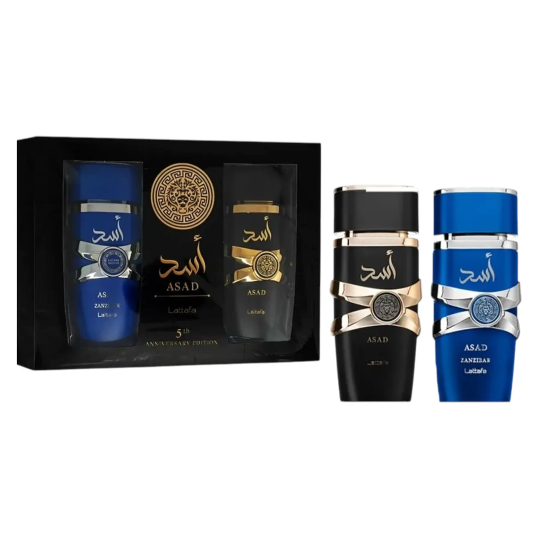 Lattafa Asad + Asad Zanzibar Men Edp 100ml Set