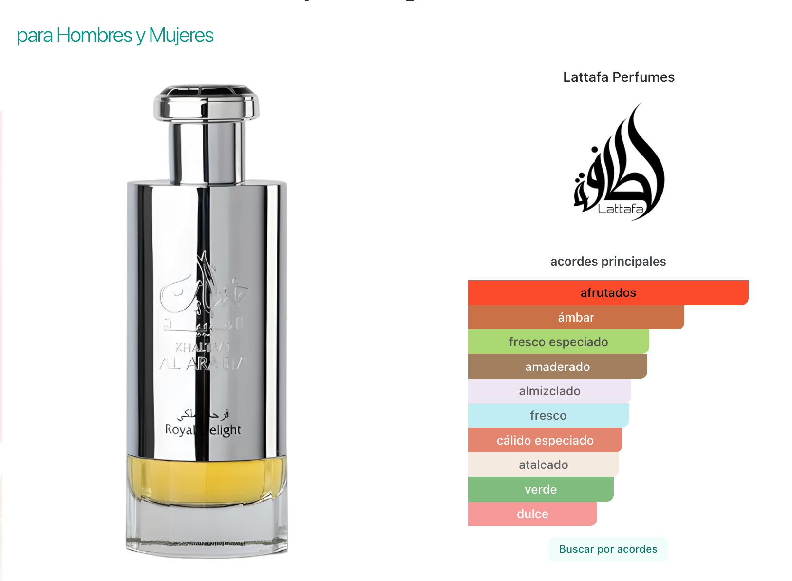 Lattafa Khaltaat Al Arabia Royal Delight Edp 100ml Unisex
