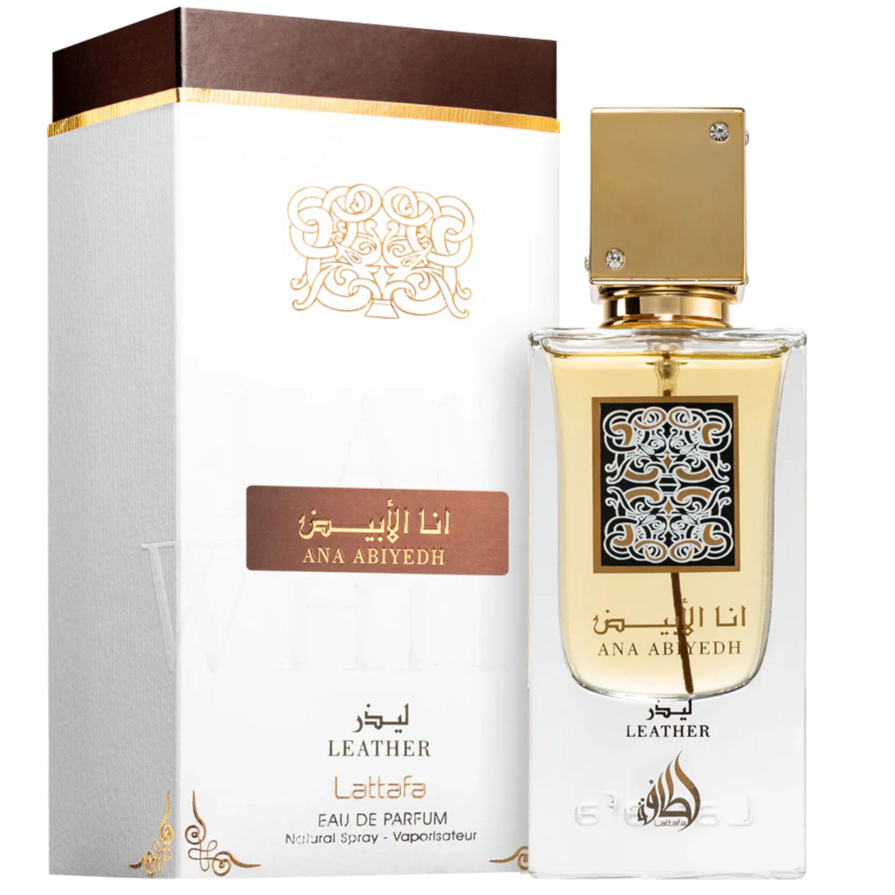 Lattafa Ana Abiyedh Leather Edp 60ml