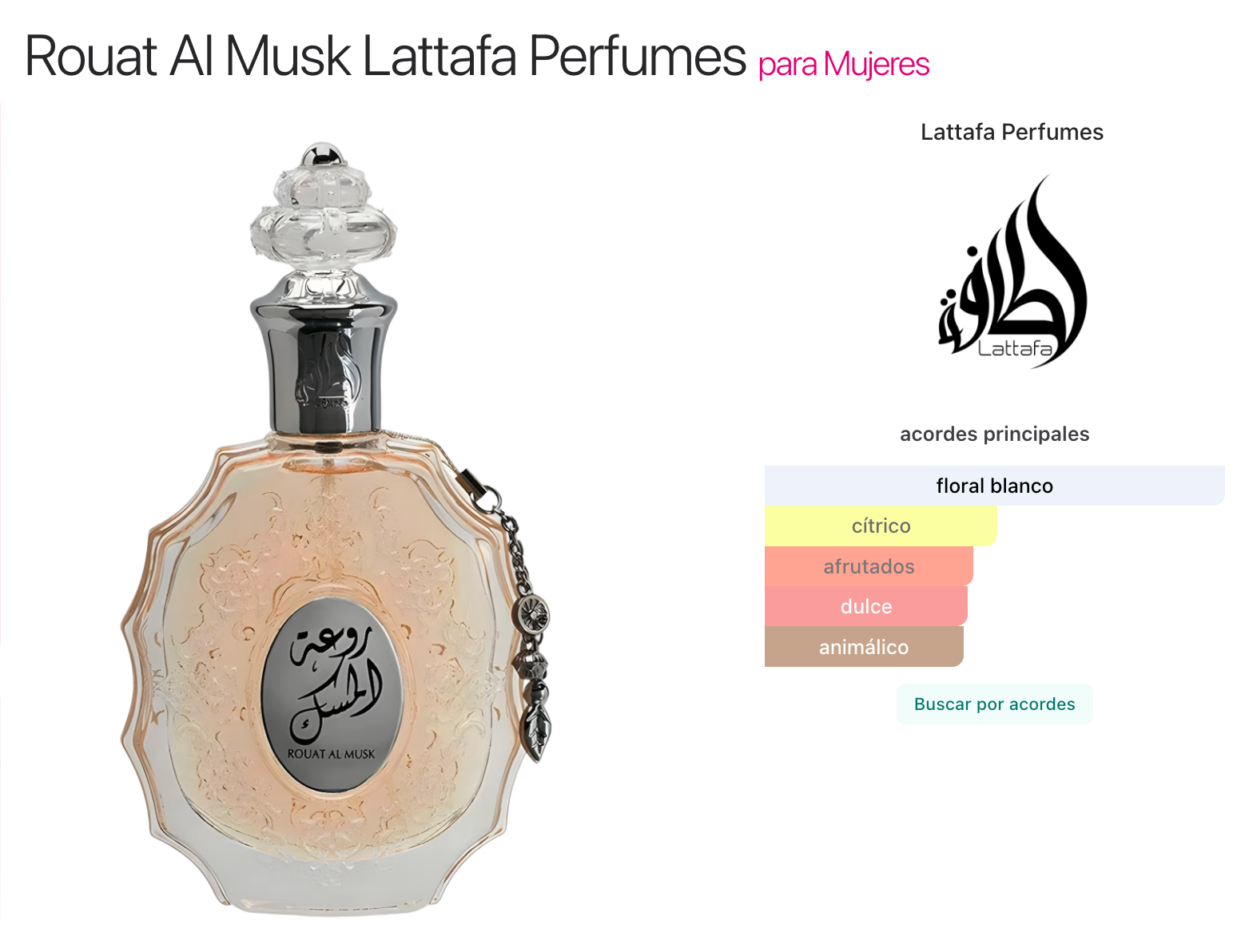 Lattafa Rouat Al Musk Edp 100ml