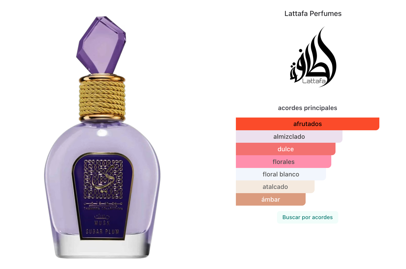 Lattafa Thameen Collection Sugar Plum Edp 100ml