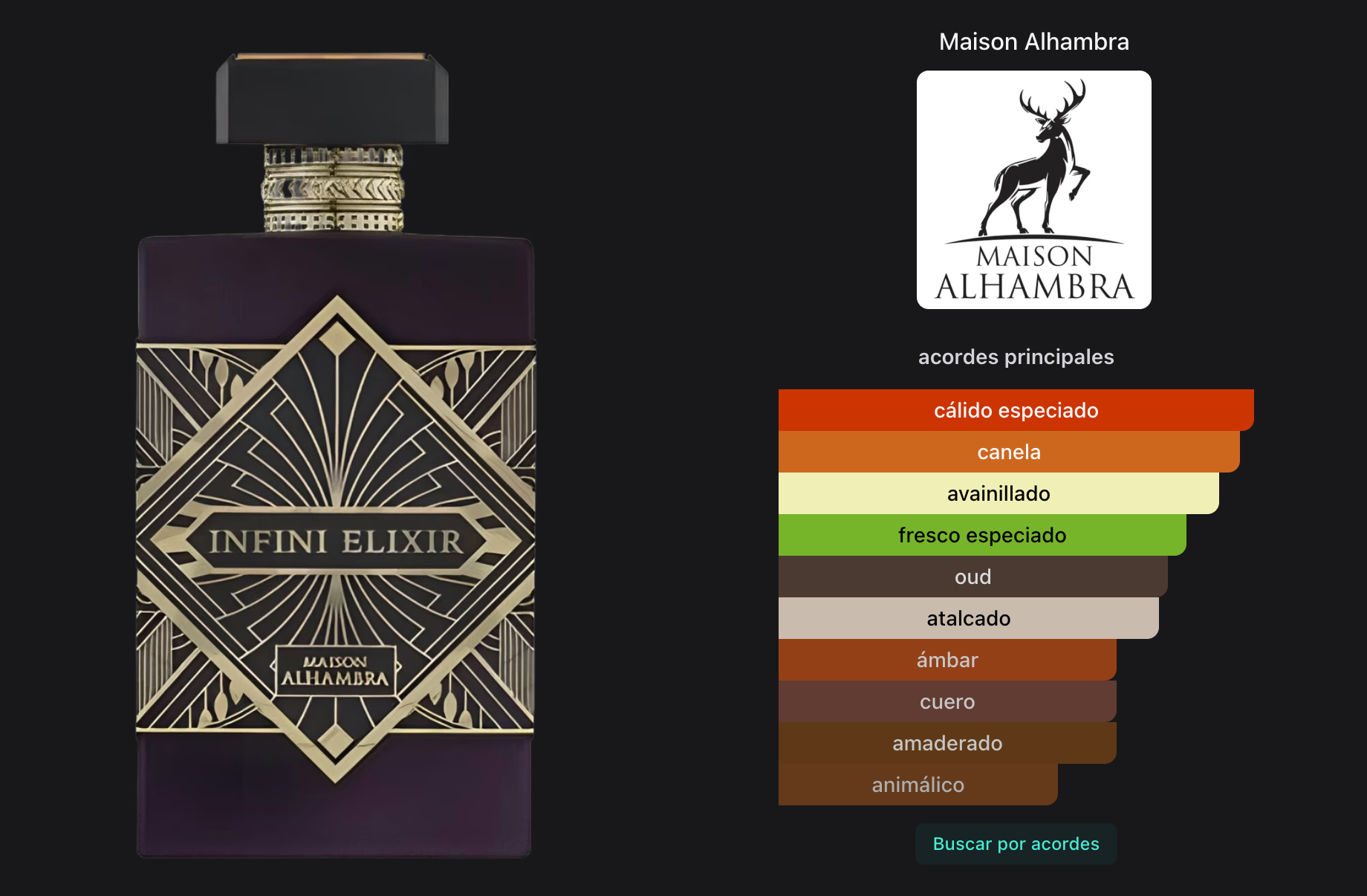 Maison Alhambra Infini Elixir EDP 100ml