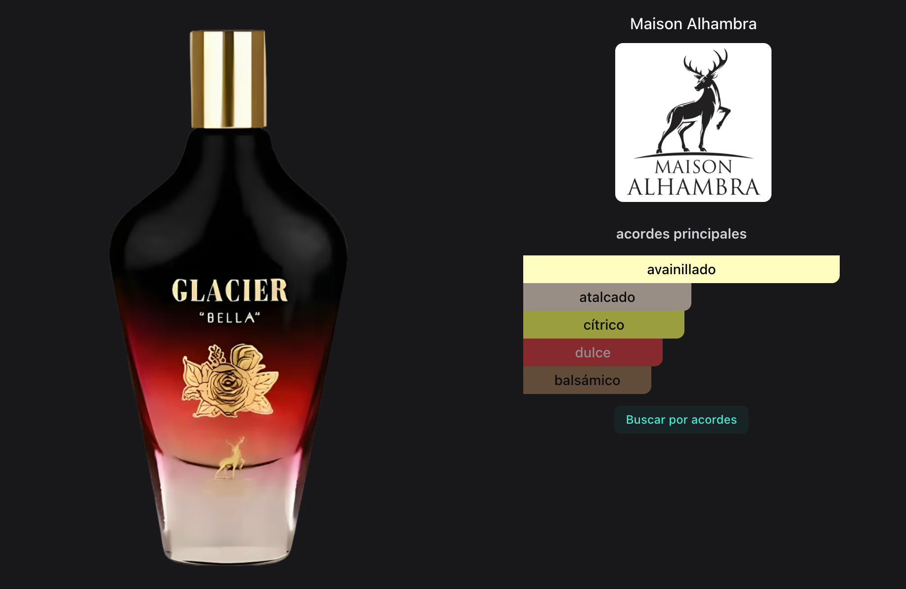 Maison Alhambra Glacier Bella EDP 100ml