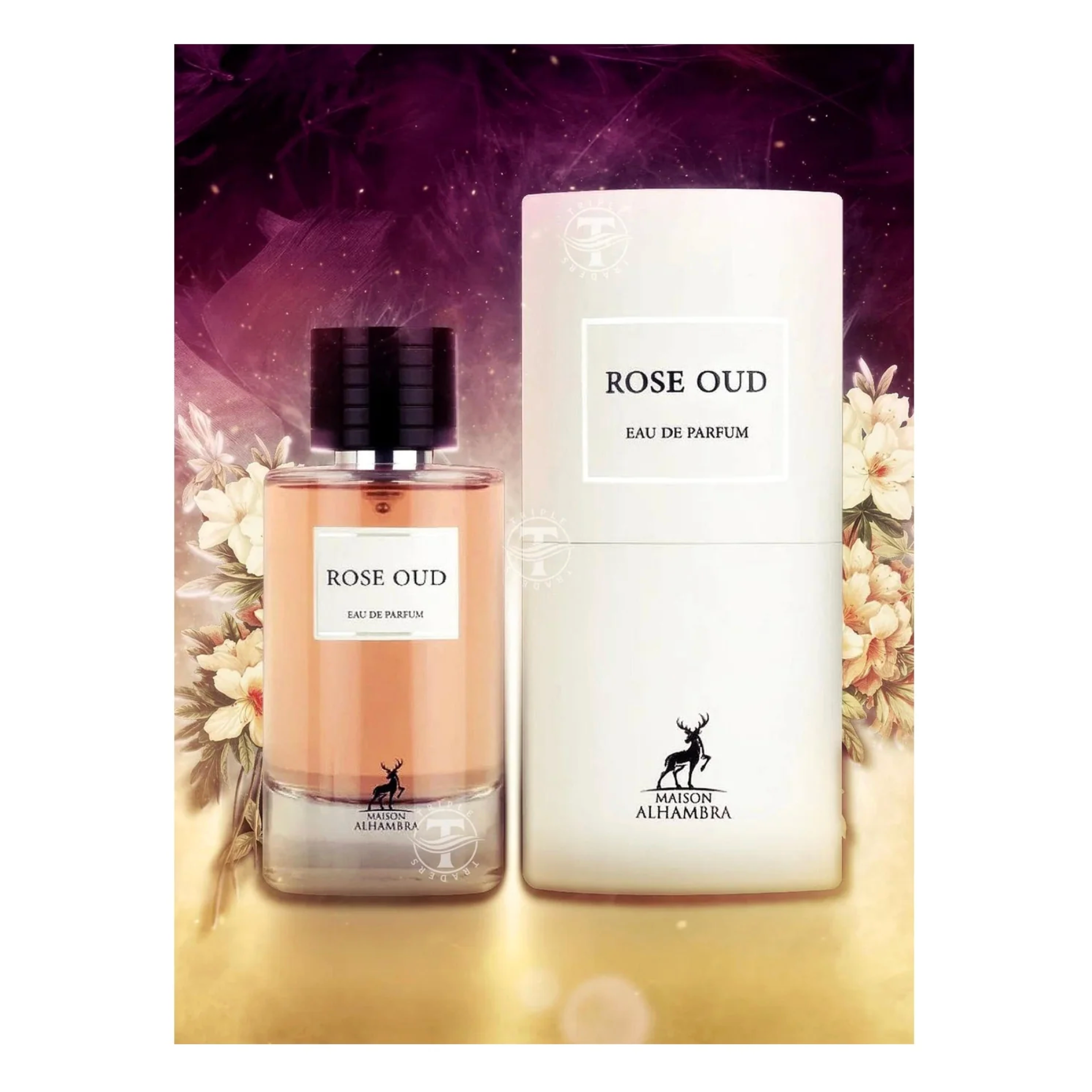 Maison Alhambra Rose Oud EDP 100ml