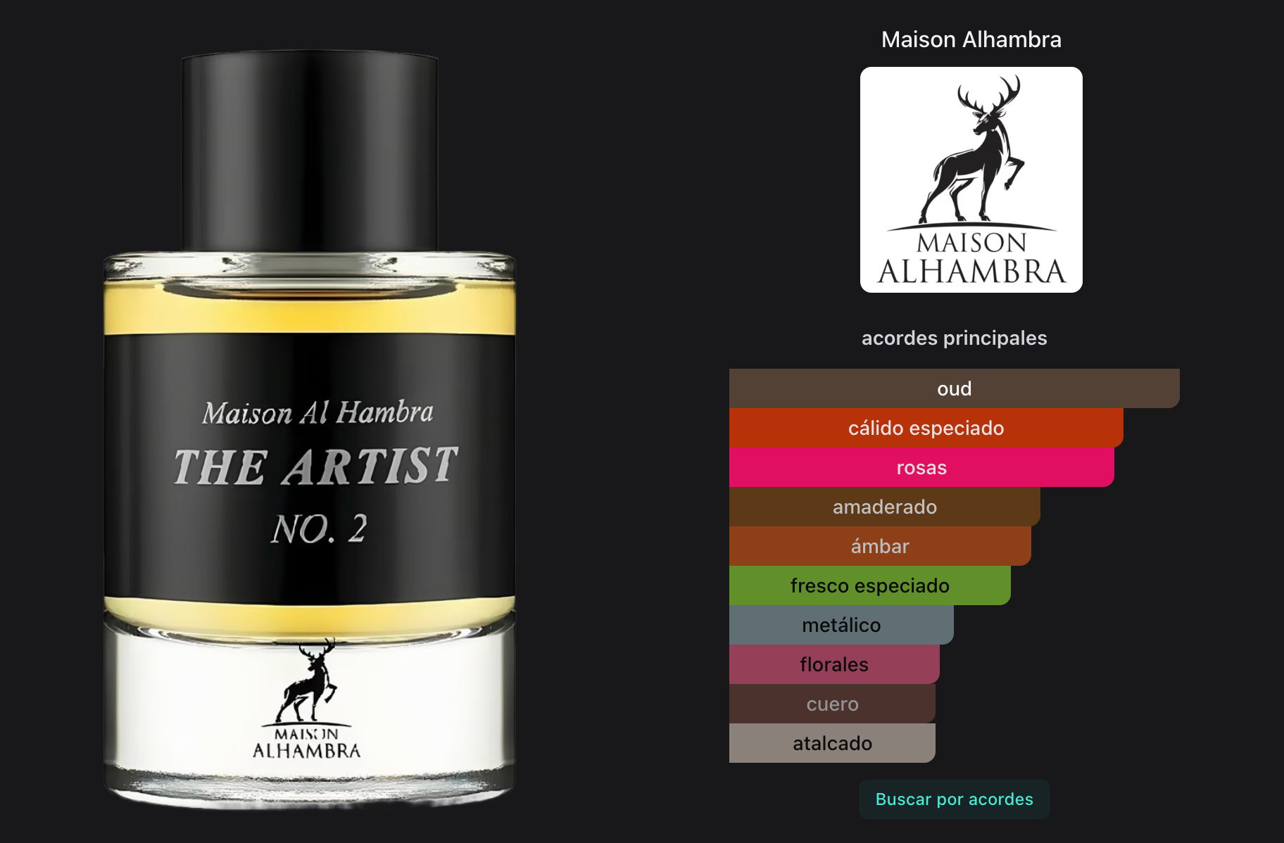 Maison Alhambra The Artist No 2 EDP 100ml