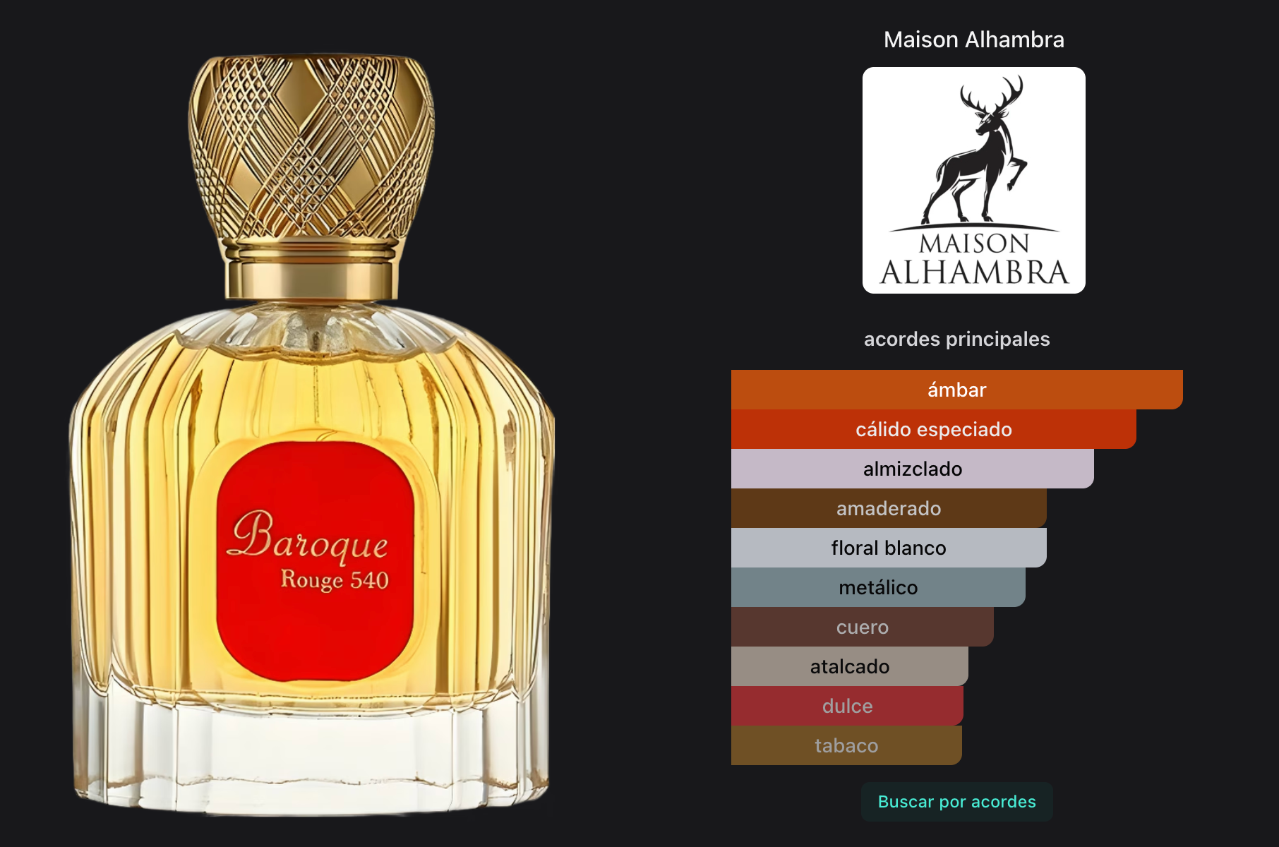 Maison Alhambra La Rouge Baroque EDP 100ml