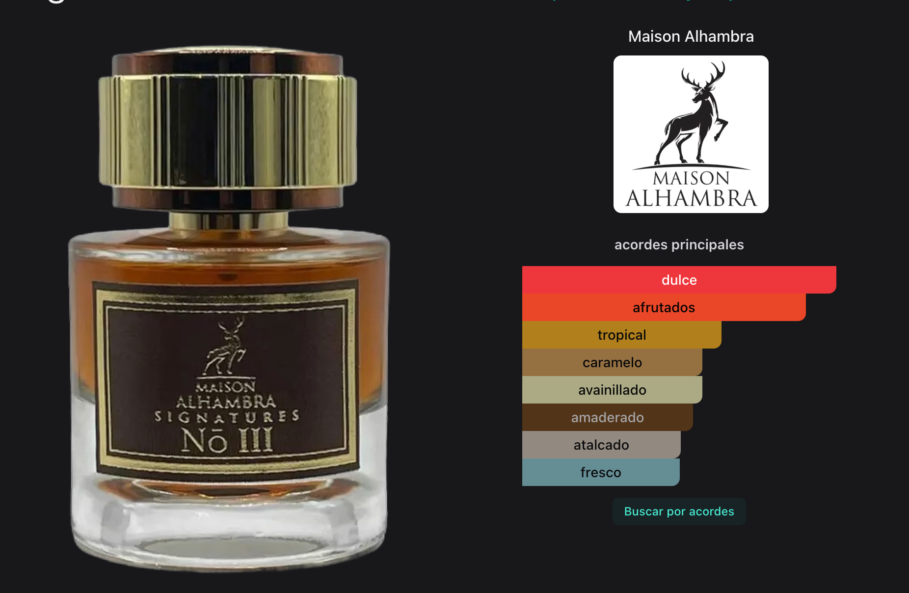 Maison Alhambra Signature No III EDP 50ml