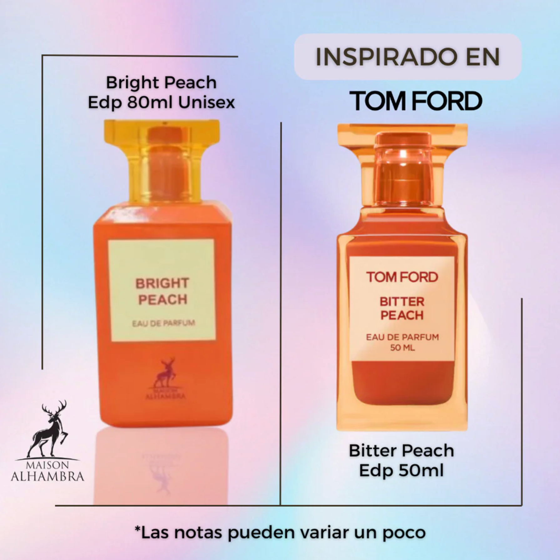 Maison Alhambra Bright Peach EDP 80ml