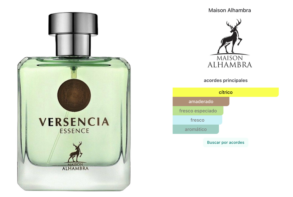 Maison Alhambra Versencia Essence EDP 100ml - Inspirado En Versense De Versace