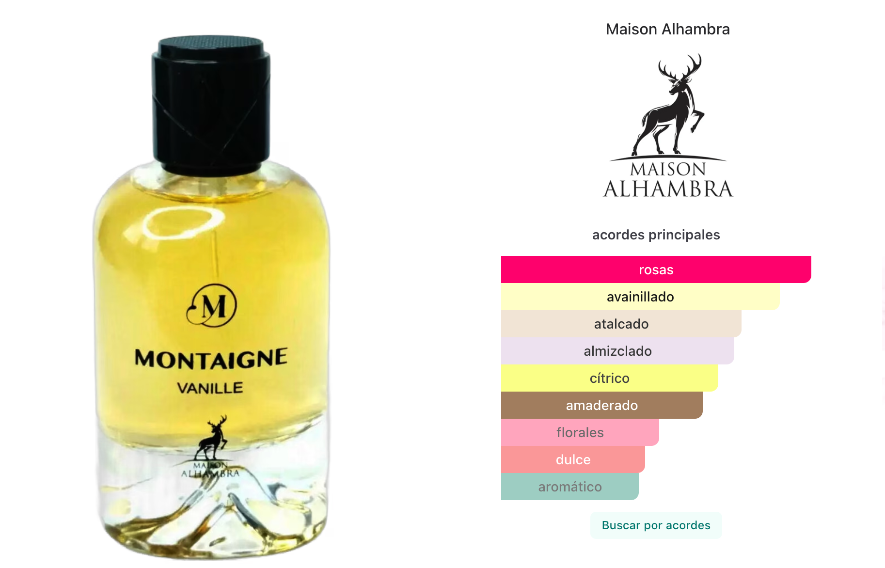 Maison Alhambra Montaigne Vanille EDP 100ml