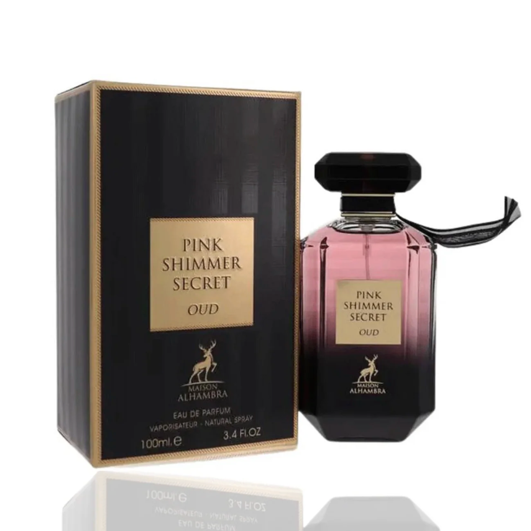 Maison Alhambra Pink Shimmer Secret Oud EDP 100ml