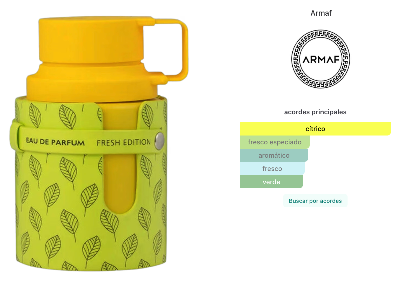 Armaf Odyssey Limoni Fresh Edition EDP 100ml