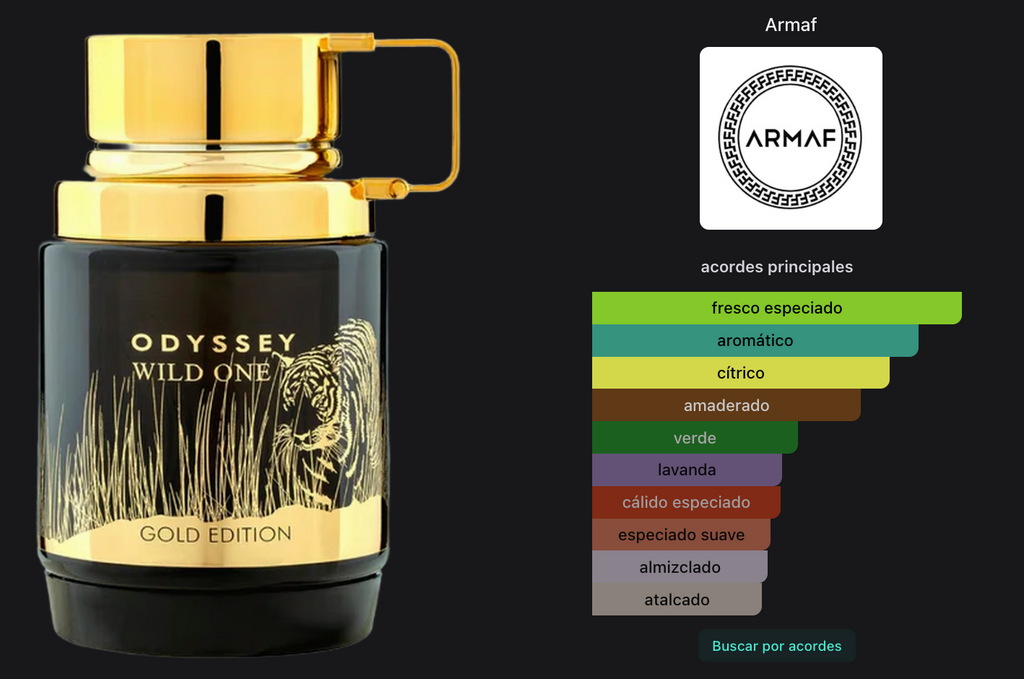 Armaf Odyssey Wild One EDP 100ml Gold Edition