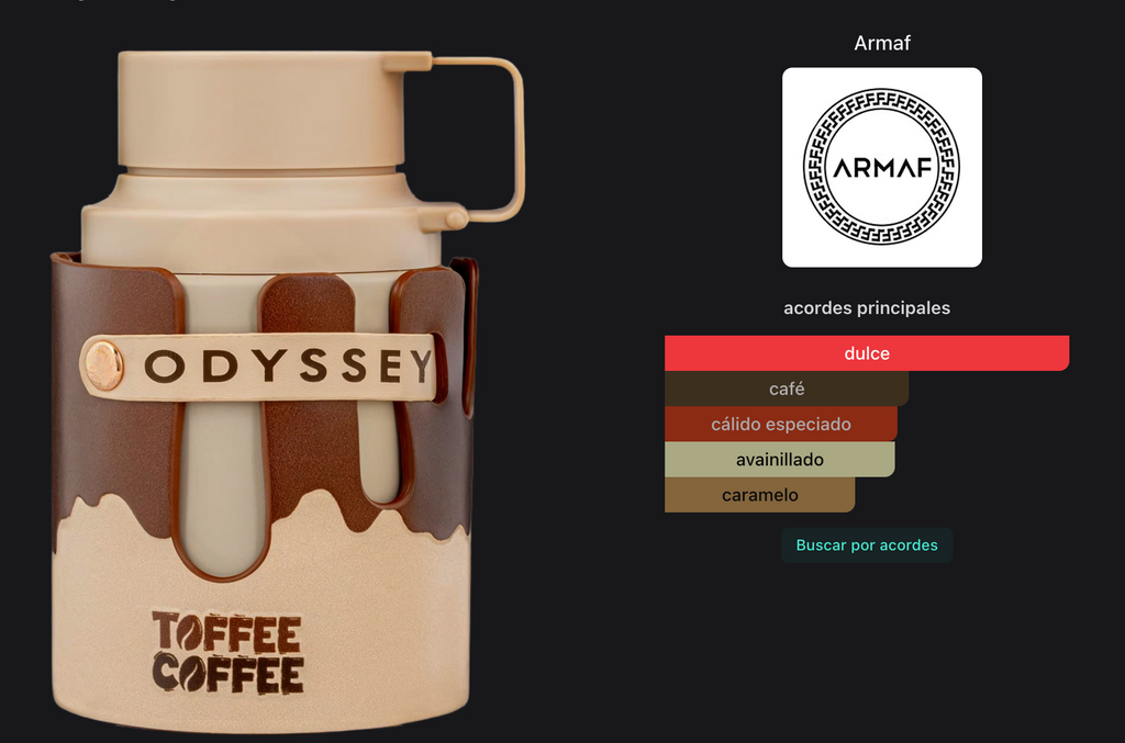 Armaf Odyssey Toffee Coffee EDP 100ml