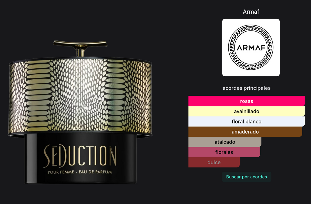 Armaf Seduction Pour Femme EDP 100ml
