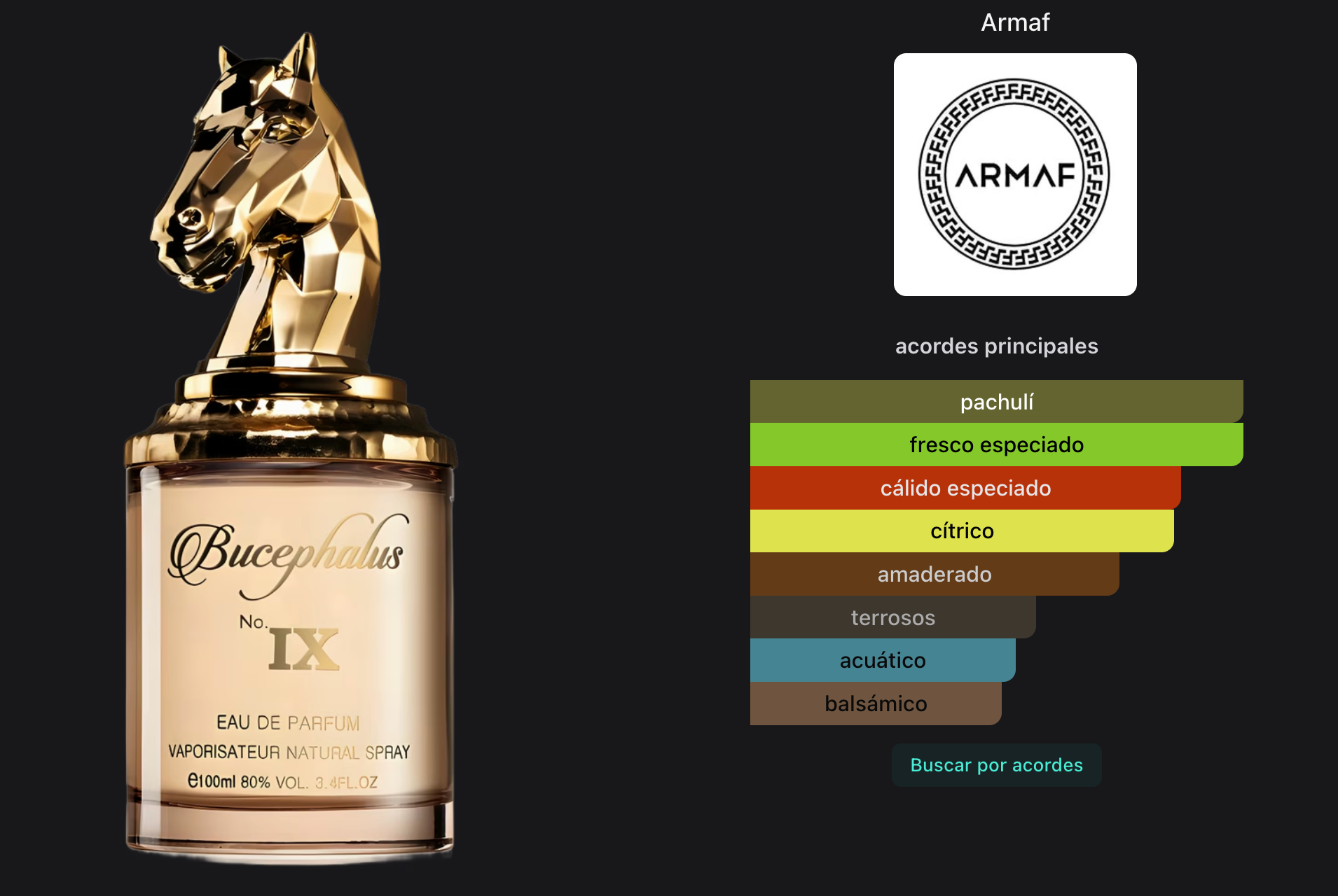 Armaf Bucephalus IX EDP 100ml