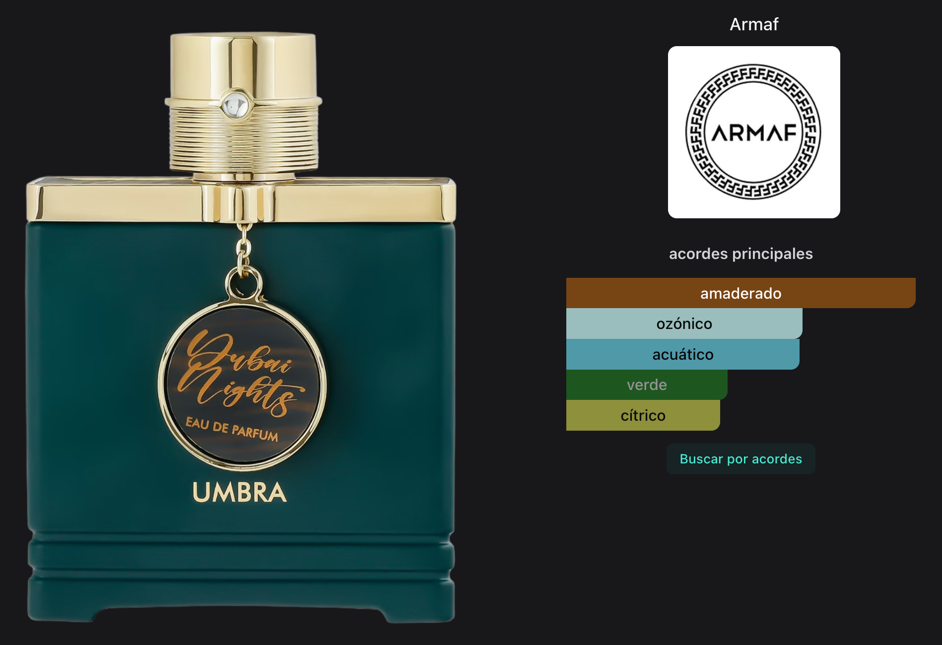 Armaf Dubai Nights Umbra EDP 100ml