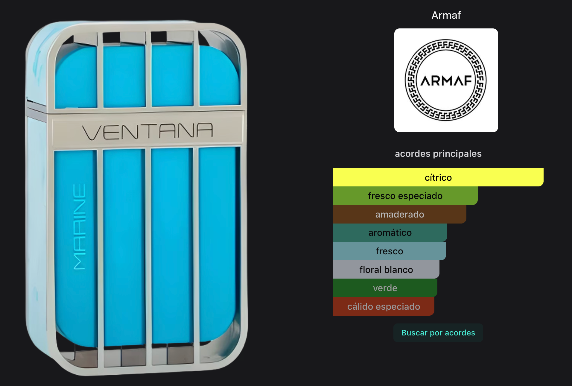 Armaf Ventana Marine EDP 100ml