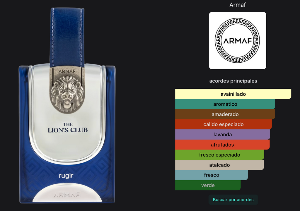 Armaf The Lions Club Rugir EDP 100ml