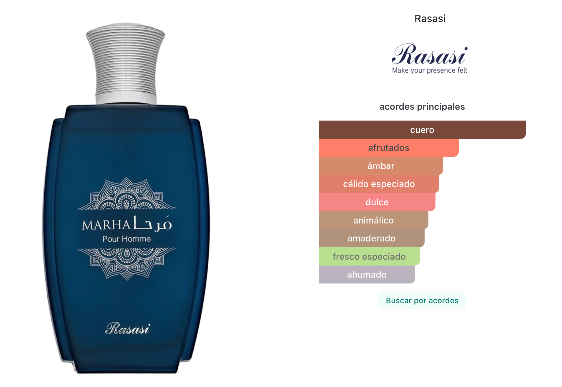 Rasasi Marha Pour Homme Edp 100ml