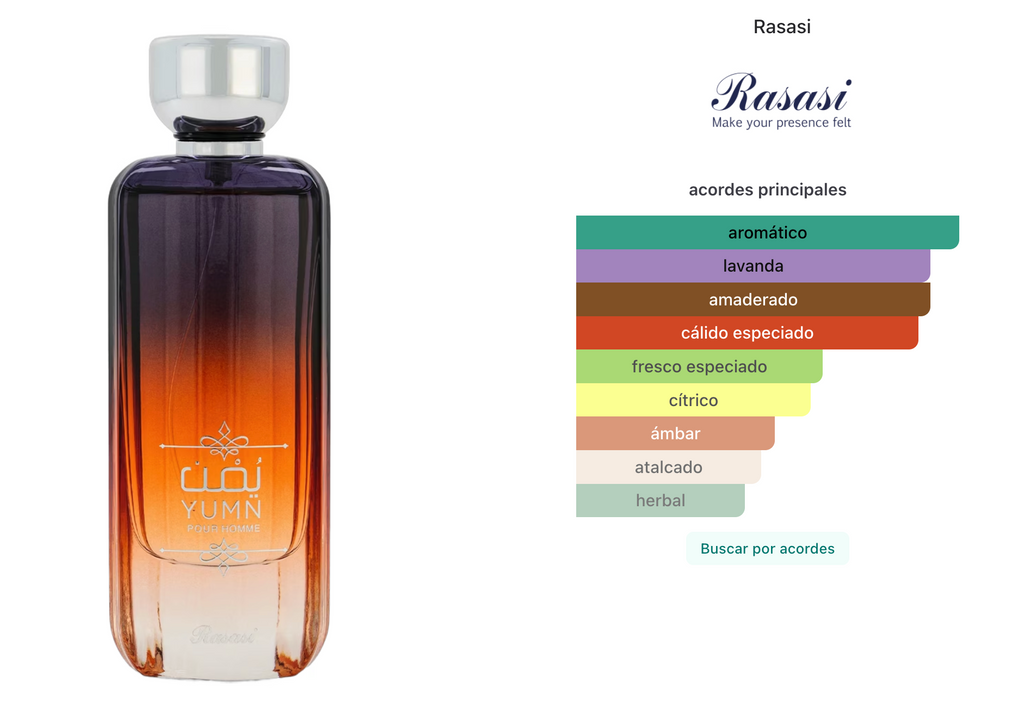 Rasasi Yumn Pour Homme EDP 100ml