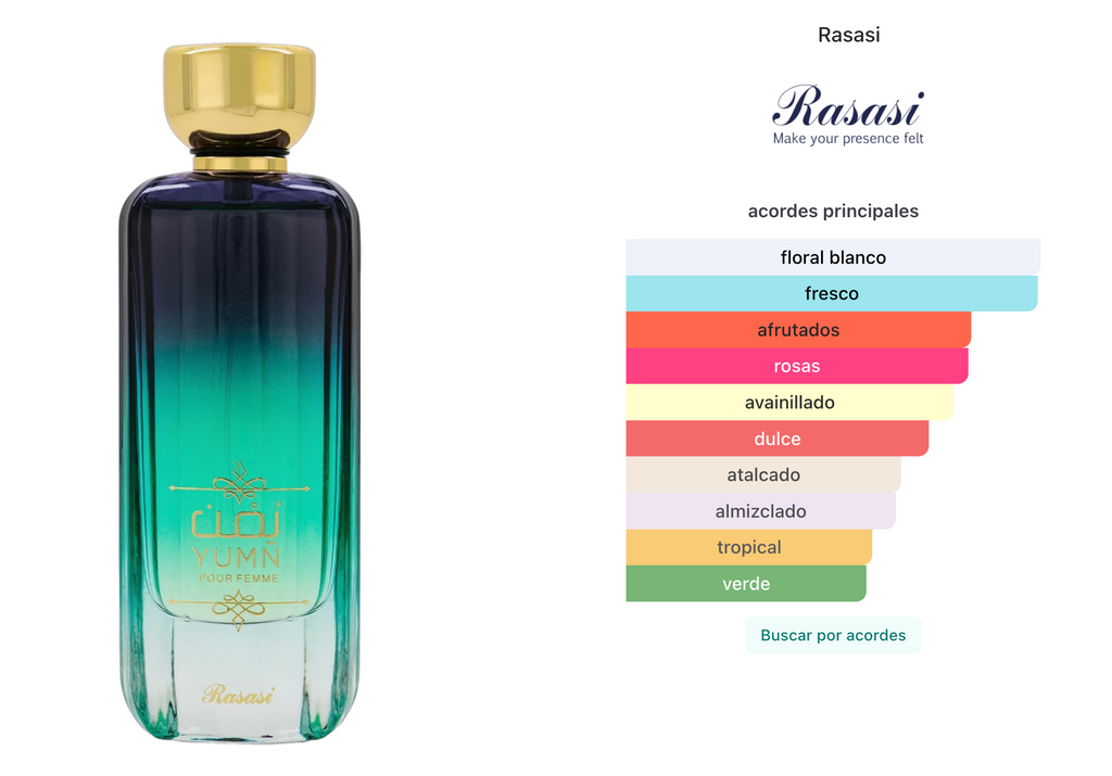 Rasasi Yumn Pour Femme EDP 100ml