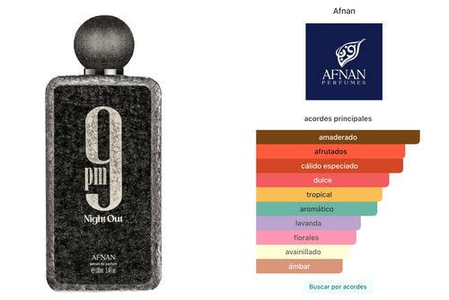 Afnan 9 PM Night Out EDP 100ml Extrait de Parfum