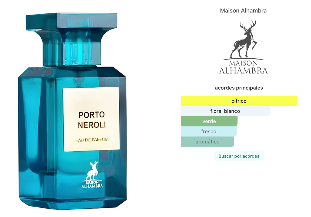 Maison Alhambra Porto Neroli EDP 80ml Unisex